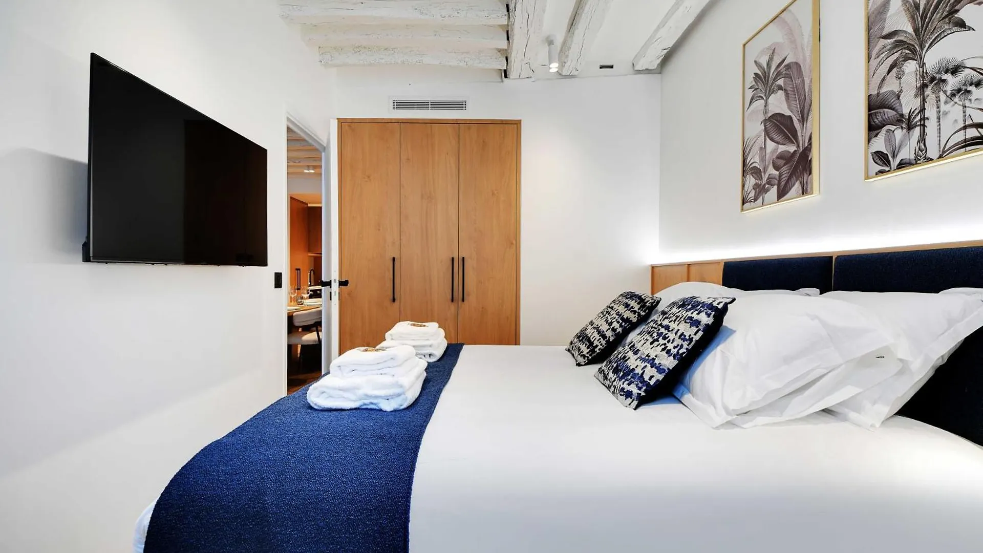 Welcoming Apartment - 2Br-6P - Le Marais Paryż